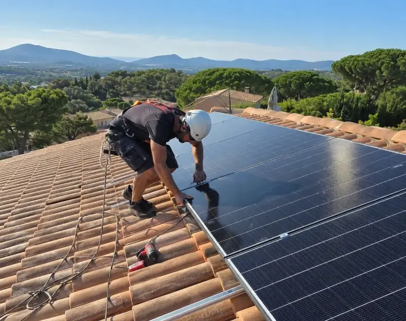 Installateur panneaux solaires Saint-Étienne-de-Crossey — pose photovoltaïque sur toiture